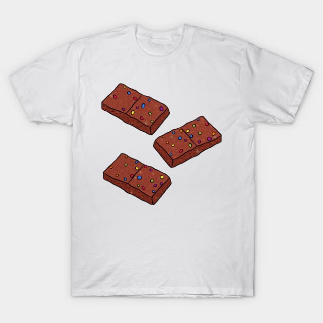Brownies T-Shirt by RoserinArt